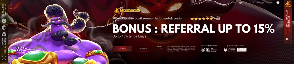 Bonus Referral Mahadewa88